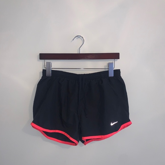 Nike Pants - Nike Black & Red Athletic shorts size S